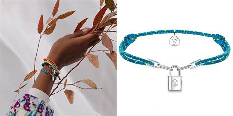 unicef x lv|Louis Vuitton x UNICEF Silver Lockit Beads Bracelet .